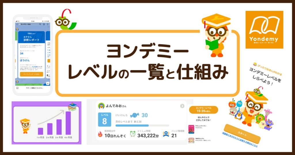 ヨンデミーのレベルとは？一覧と仕組みを解説