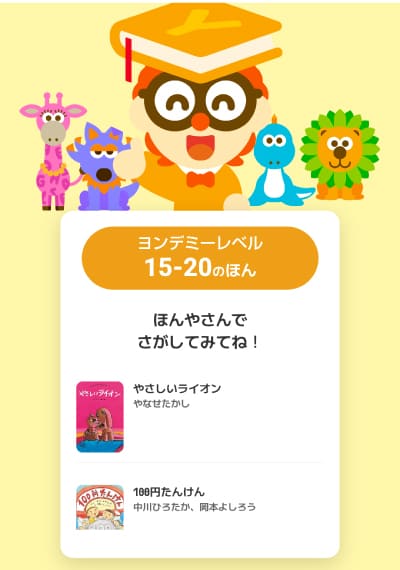 レベル診断の結果